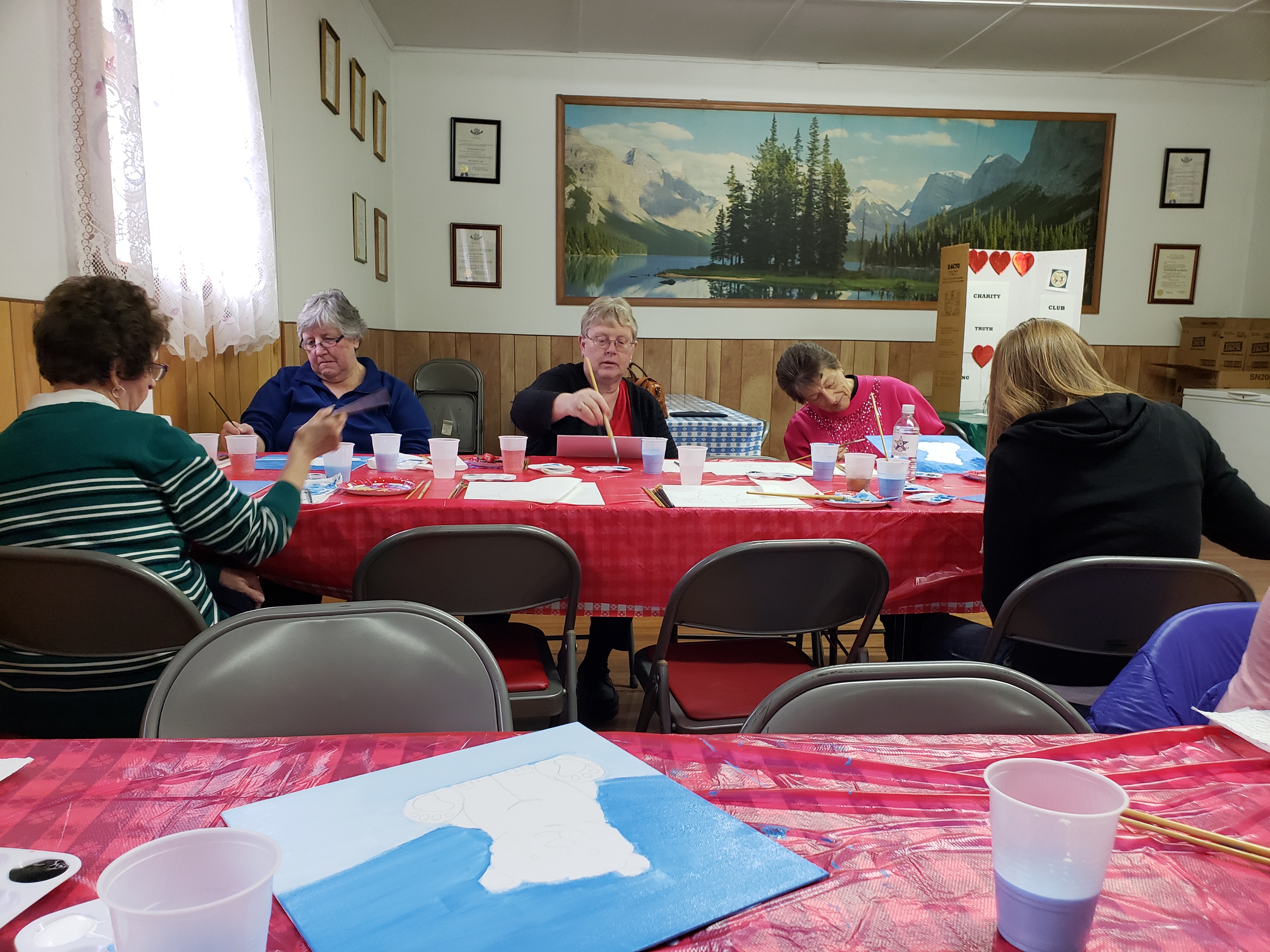 OES Paint & Sip York Rite Colleges of New York